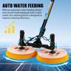 RETRIN Electric PV Cleaning Brush & Telescopic Pole Set, 3.5/5.5/7.5 m view 3