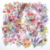 180 Transparent Flower Stickers view 1