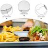 NUSITOU 2-Piece Round Stainless Steel Noodle Frying Basket with Handle view 4