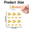 AHANDMAKER 280 Pcs Bow Tie Pasta Stickers view 2