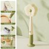 Soft Flower-Shaped Cleaning Brush with Long Handle view 4