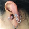 RUINBNC 60 x Silicone Piercing Discs view 2