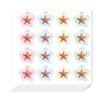 AHANDMAKER 320 Self-Adhesive Watercolor Starfish Stickers view 1