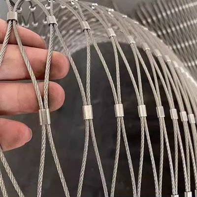 Flexible Rope Net, Animal Barrier Fence with 10 cm Mesh Openings