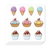 AHANDMAKER 240 Ice Cream Planner Stickers view 1