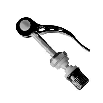 Bicycle Quick-Release Seat Post Clamps, 5-Pack, M5 x 45 mm, Black