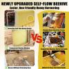 pealiritansemen Self-Flowing Beehive, Compact Mini Beehive for Small Spaces with Viewing Window and Cedar Frames view 2
