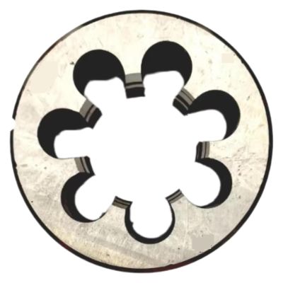 Round Thread-Cutting Die, Metric HSS, Right- and Left-Hand, for M30/M33/M36 Threads, 0.53 mm Pitch (M30 × 1.5L Left-Hand)
