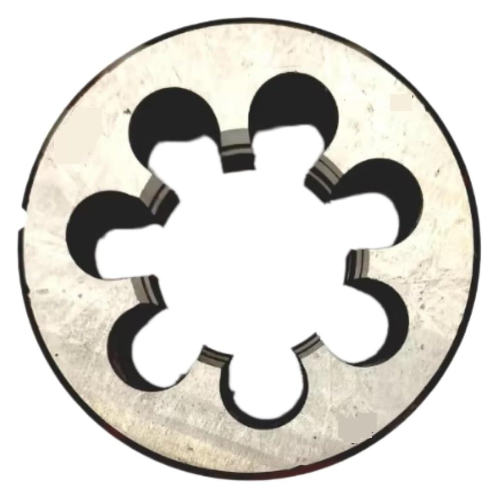 Round Thread-Cutting Die, Metric HSS, Right- and Left-Hand, for M30/M33/M36 Threads, 0.53 mm Pitch (M30 × 1.5L Left-Hand)