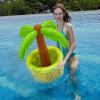 Inflatable Floating Cooler with Palm-Tree Décor view 3