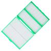 PACKOVE Plastic Slide Box for 100 Glass Microscope Slides with Transparent Lid view 1