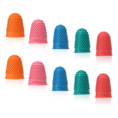 Quilax 10-Pack Rubber Finger Tips
