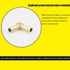 Brass Hose Barb Fittings, Dual-Interface Air Repair Kit, 6 mm, 5-Pack (T-Type, 10 mm) view 3