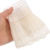 KJHBV Women's Ruffled Wrist Cuffs, Removable Fake Sleeves view 3