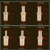Brass Hose Barb Reducer Splice Connector, 6 mm x 4 mm, 5-Pack view 4