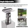Stainless Steel 304 Railing Post Set for Patios and Stairs, 10–12 mm Panels, 76–140 cm High view 4