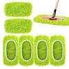 6-Piece Floor Mop Pad Set, Fitted Machine-Washable Cleaning Cloths view 1