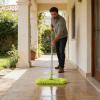 6-Piece Floor Mop Pad Set, Fitted Machine-Washable Cleaning Cloths view 2