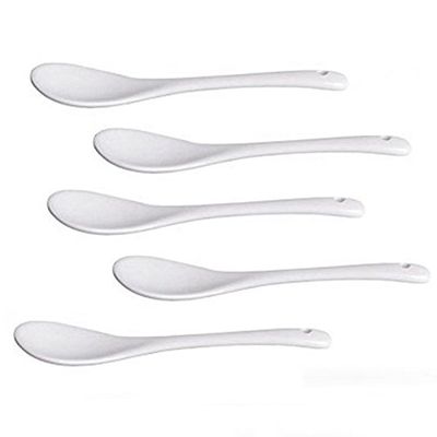 Set of 5 Ceramic Teaspoons