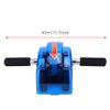 XUXHOU Ab Roller, Strength Trainer for Arms, Back, and Shoulders, with Non-Slip Handles, Lightweight Portable Fitness Equipment for Home Gym (Blue) view 4