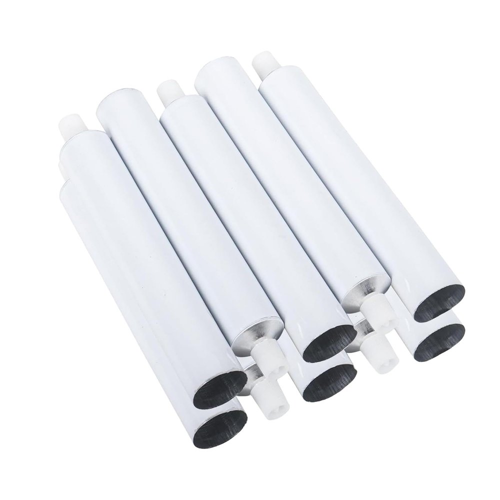 Mqiklt 10 Empty Paint Tubes with Needle Closure, 30ml Gel Tubes