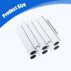 Mqiklt 10 Empty Paint Tubes with Needle Closure, 30ml Gel Tubes view 3