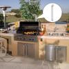 2-Piece 45-Degree Stainless Steel Elbow Set, 60 mm Stove Pipe view 4