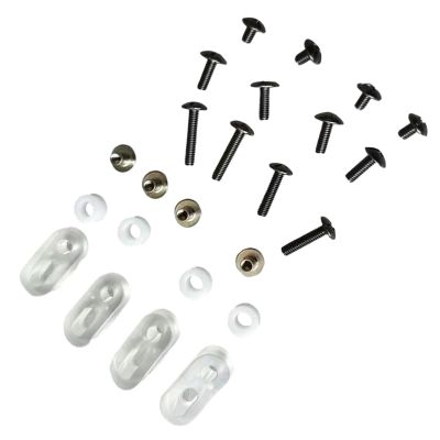 FewNvWa Helmet Visor Screws, Washers and Nuts Replacement Set