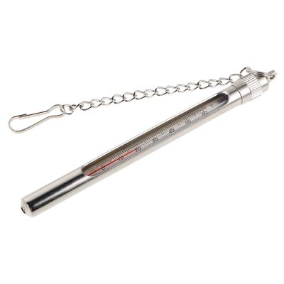 Toddmomy Outdoor Fishing Water Thermometer with Copper Housing