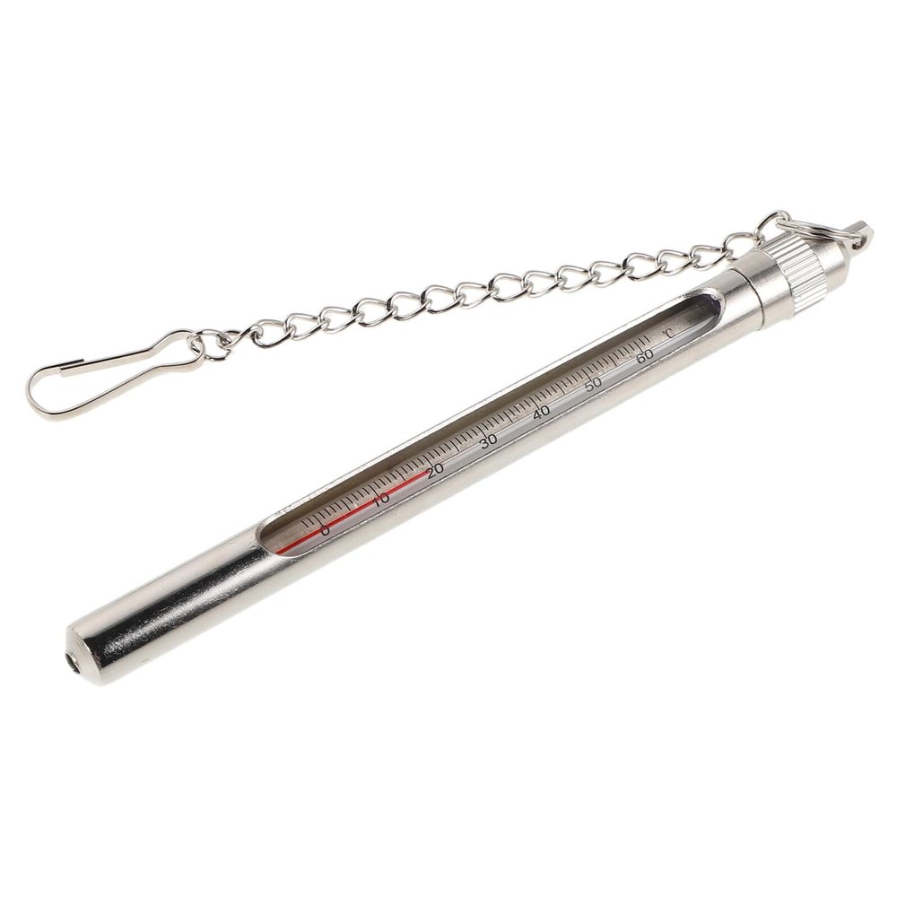 Toddmomy Outdoor Fishing Water Thermometer with Copper Housing