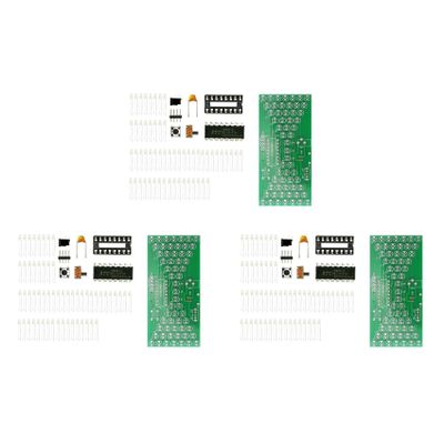 Mucshim 3X 5V Electronic Hourglass DIY Kit with LED Lamp