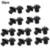 Hoppipola Gas Stove Rubber Feet, Heat Resistant, Replacement Pads for Range Grates, Compatible with DVGSU101 VGRT560-6GQ, 20 Pieces view 4