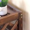 Outdoor Air Conditioner Cover, Solid Wood, Corrosion-Resistant, L 120 x W 57 x H 100 cm, Weather-Resistant, Slish Protect view 4