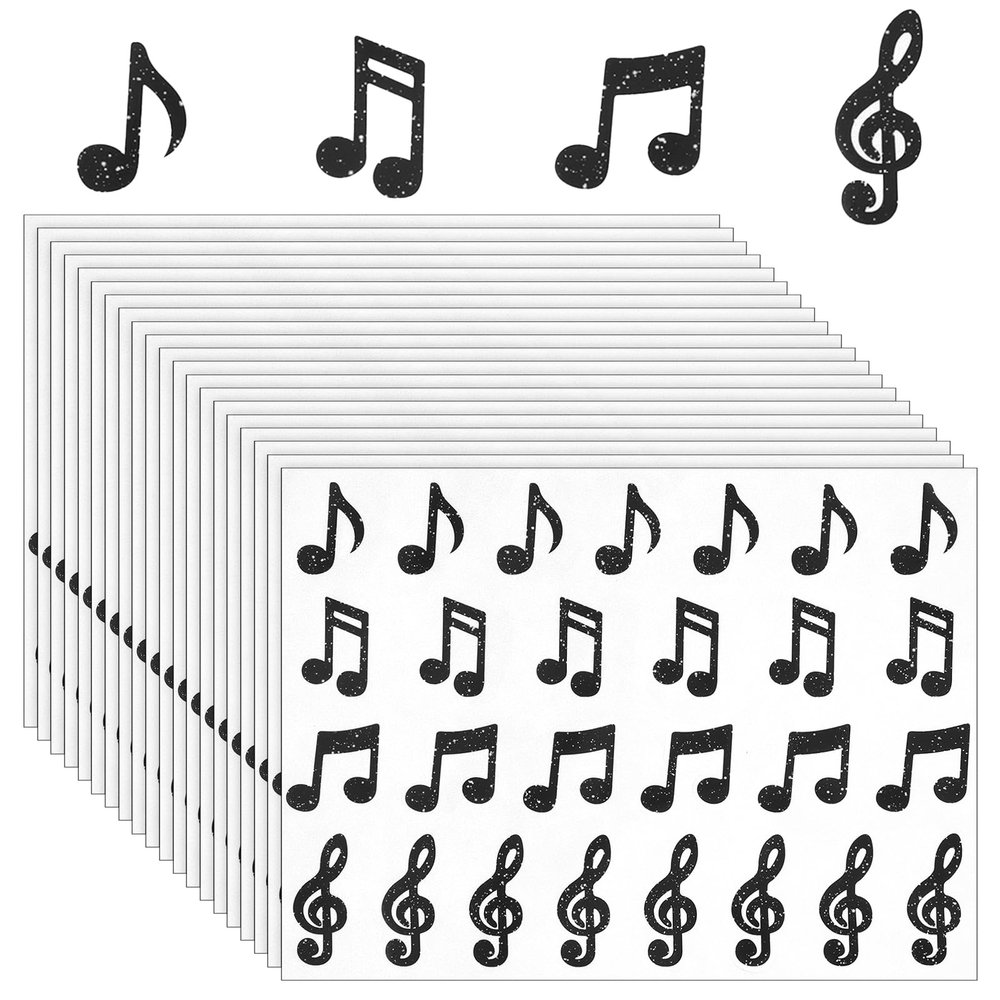 GEEHUA 540 Music Note Stickers