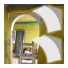MRVAKDYDI DIY Arch Door Frame Kit, Paintable Pre-Bent Foam Arches, 2 Pieces, 1560 cm (27 x 27 x 27 cm) view 1