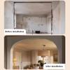 MRVAKDYDI DIY Arch Door Frame Kit, Paintable Pre-Bent Foam Arches, 2 Pieces, 1560 cm (27 x 27 x 27 cm) view 2