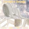 DOPENSPI 4 Yards Glitter Ribbon Set view 4