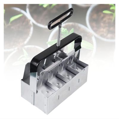 ADTUIUG Soil Block Maker with Comfort Grip for Outdoor Vegetable Gardens