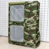 600D Oxford Fabric Air Conditioner Cover with Ventilation Mesh, No Removal Required, for Outdoor AC Units (Green, 100 x 145 x 42 cm) view 1