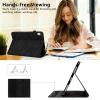 Rosbtib Case for Samsung Galaxy Tab S10 Lite/S10 FE/S9 FE, Black view 4