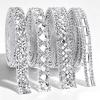 GEEHUA 4 Yards Rhinestone Ribbon, Silver view 1