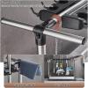 Mobile Cleaning Cart with Water Tank, Stainless Steel Utility Cart view 4