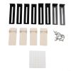 4-Piece Adjustable Stainless Steel Window Box Holders, 10–18 cm view 2