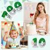 Alaoo Number 8 Birthday Candle - Soccer Design view 4
