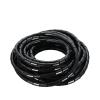 Spiral Cable Wrap Sleeve, White/Black, 3–10 mm, 1–5 m (6 mm, 5 m) view 1