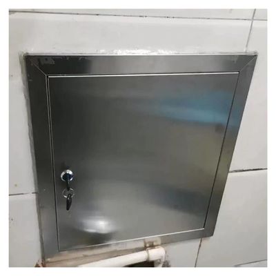 Stainless Steel Access Door with Lock and Keys, Adjustable Sanitary Service Panel