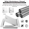 Stainless Steel Access Door with Lock and Keys, Adjustable Sanitary Service Panel view 3