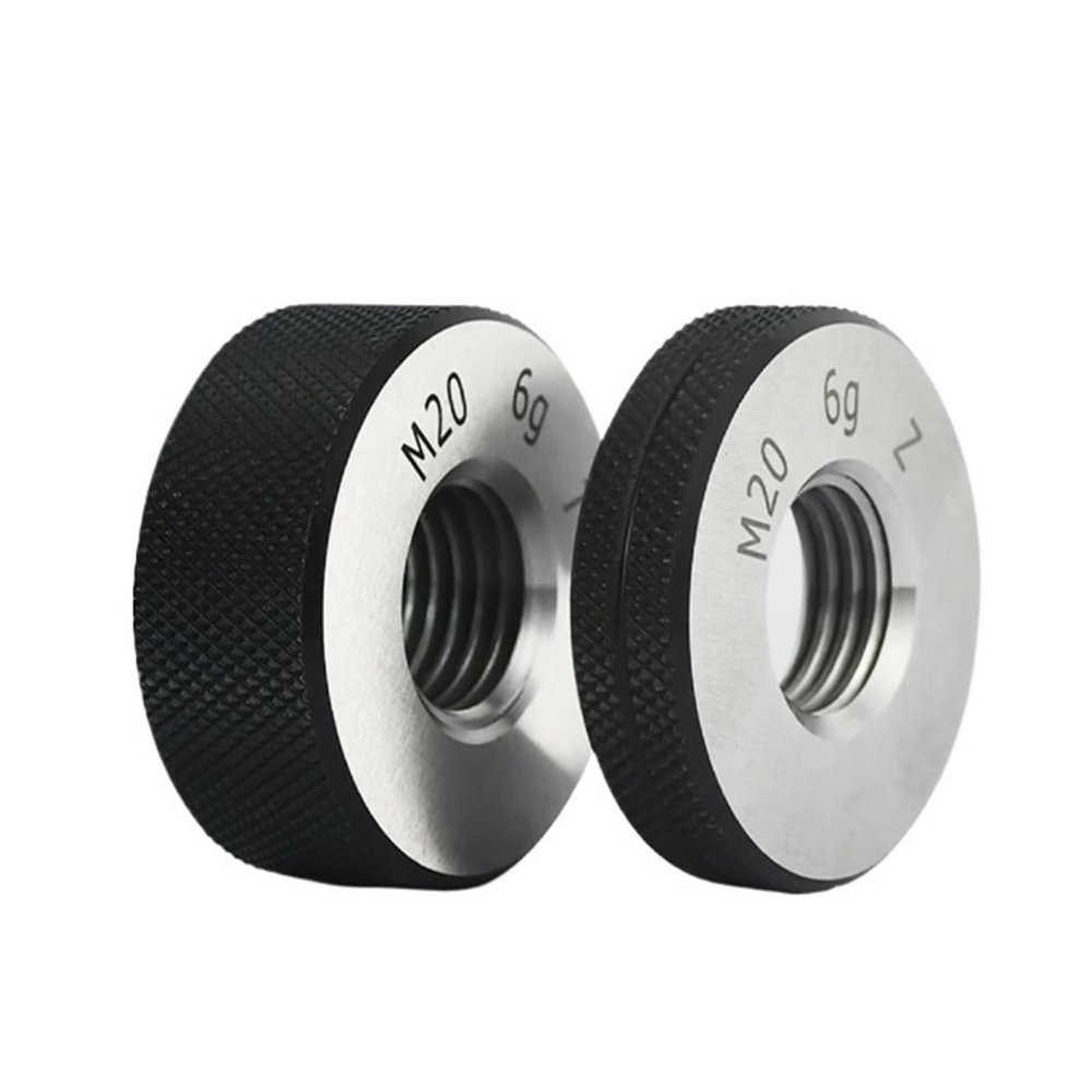 Thread Ring Gauges, 2-Piece, 60°, Metric, 6G, M2–M20 (M18x1-6gTZ)