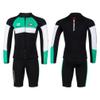 Boys, XXL, Kids' 2.5 mm Neoprene Two-Piece Wetsuit for Boys and Girls, Front-Zip Jacket and Shorts Set, Thermal Swimsuit with UPF 50+ Sun Protection for Surfing and Swimming view 1