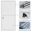 Metal Access Panel with Keyed Lock, Aluminum Inspection Hatch view 3